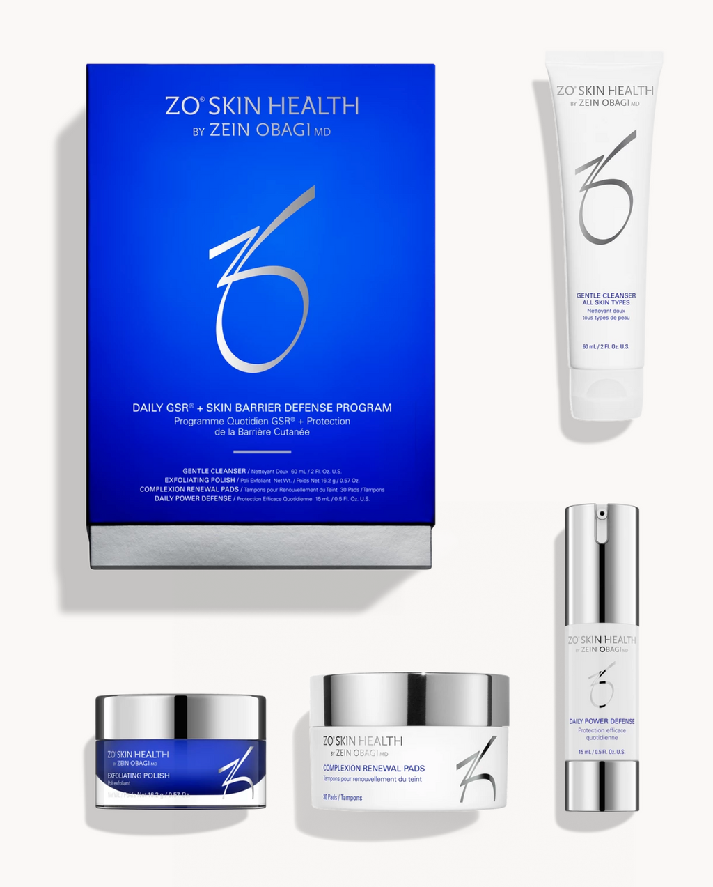 ZO Skin Health Daily GSR + Skin Barrier Defense Program