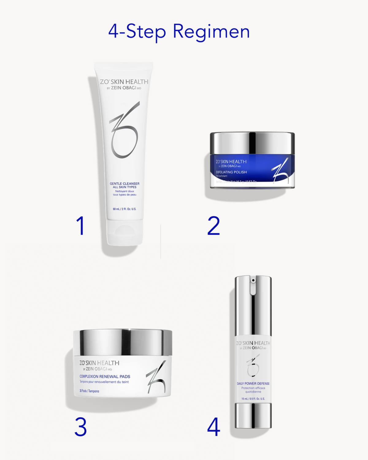 ZO Skin Health Daily GSR + Skin Barrier Defense Program